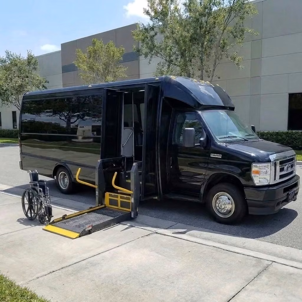 atascadero 18 passenger minibus wheelchair lift