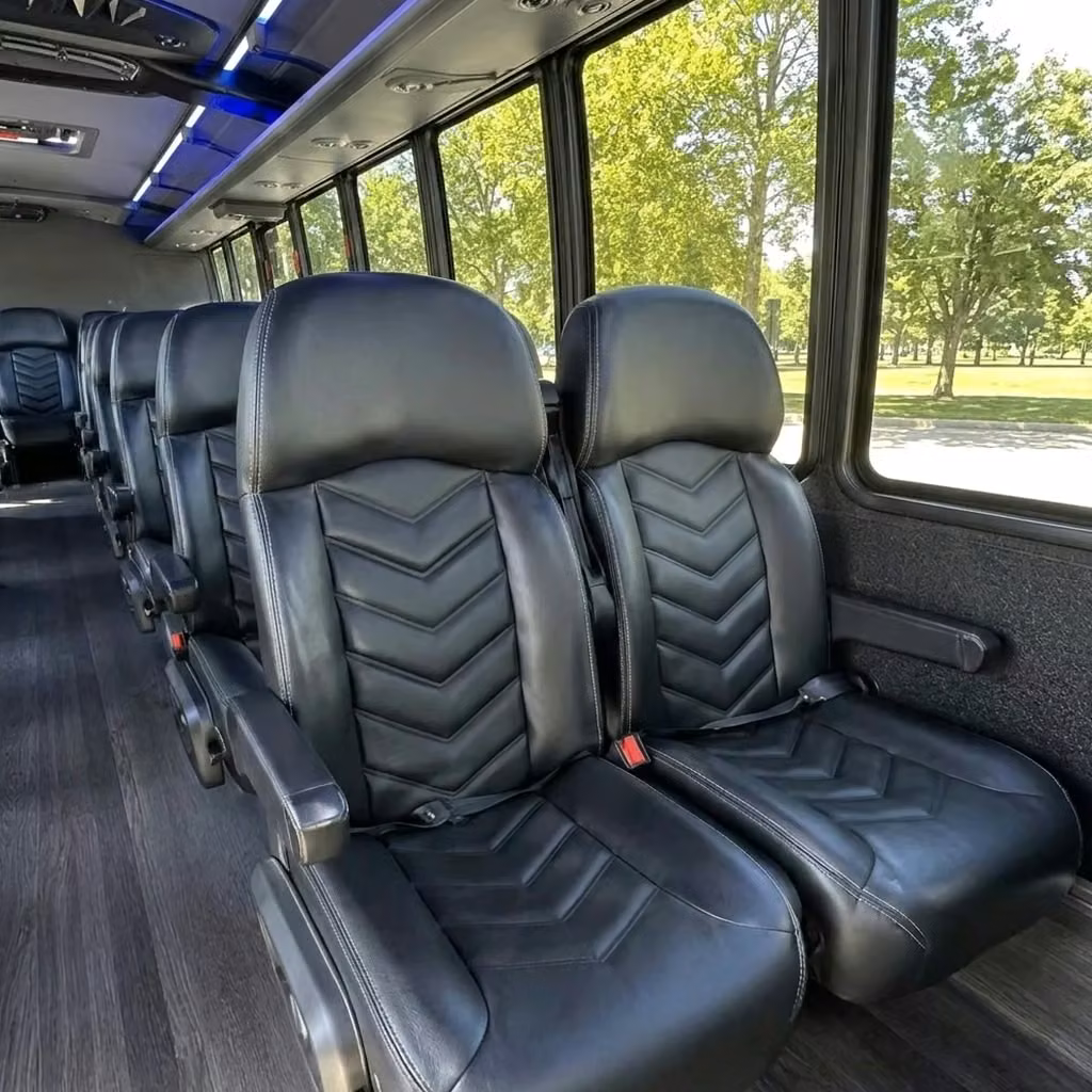 atascadero 28 passenger minibus seating
