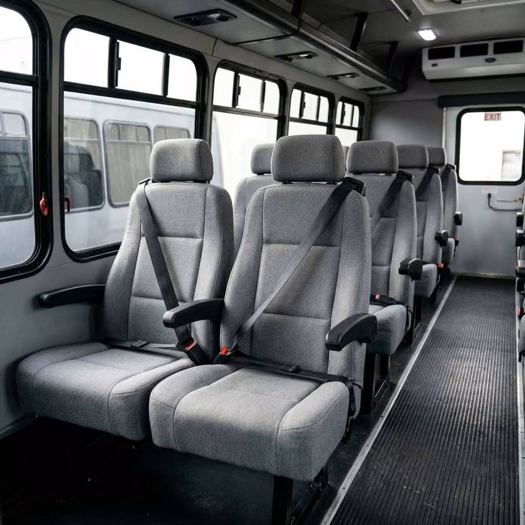 atascadero 35 passenger minibus reclining seats