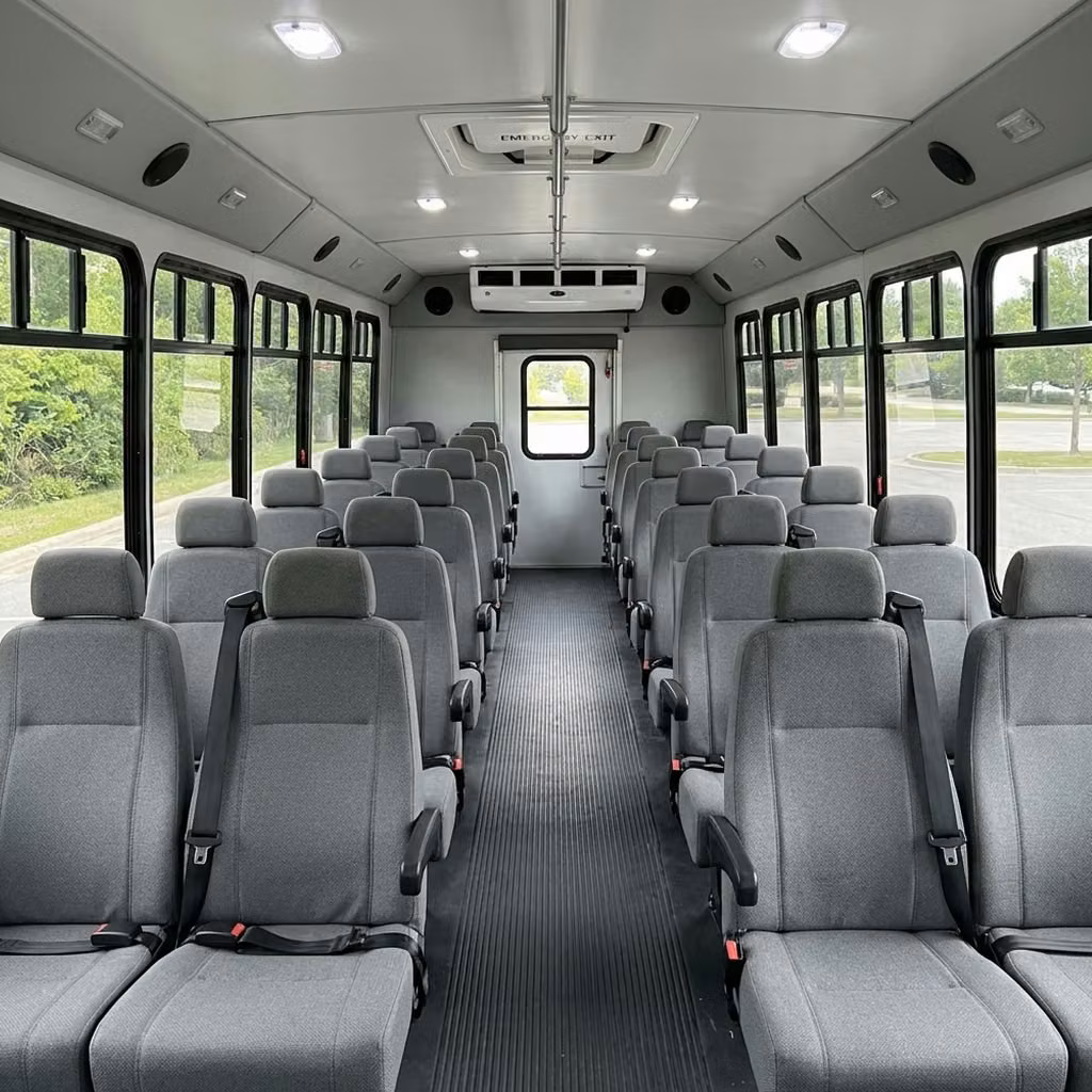 atascadero 35 passenger minibus seating