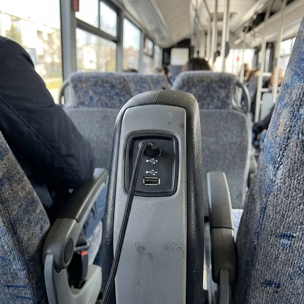 atascadero 35 passenger minibus usb charging