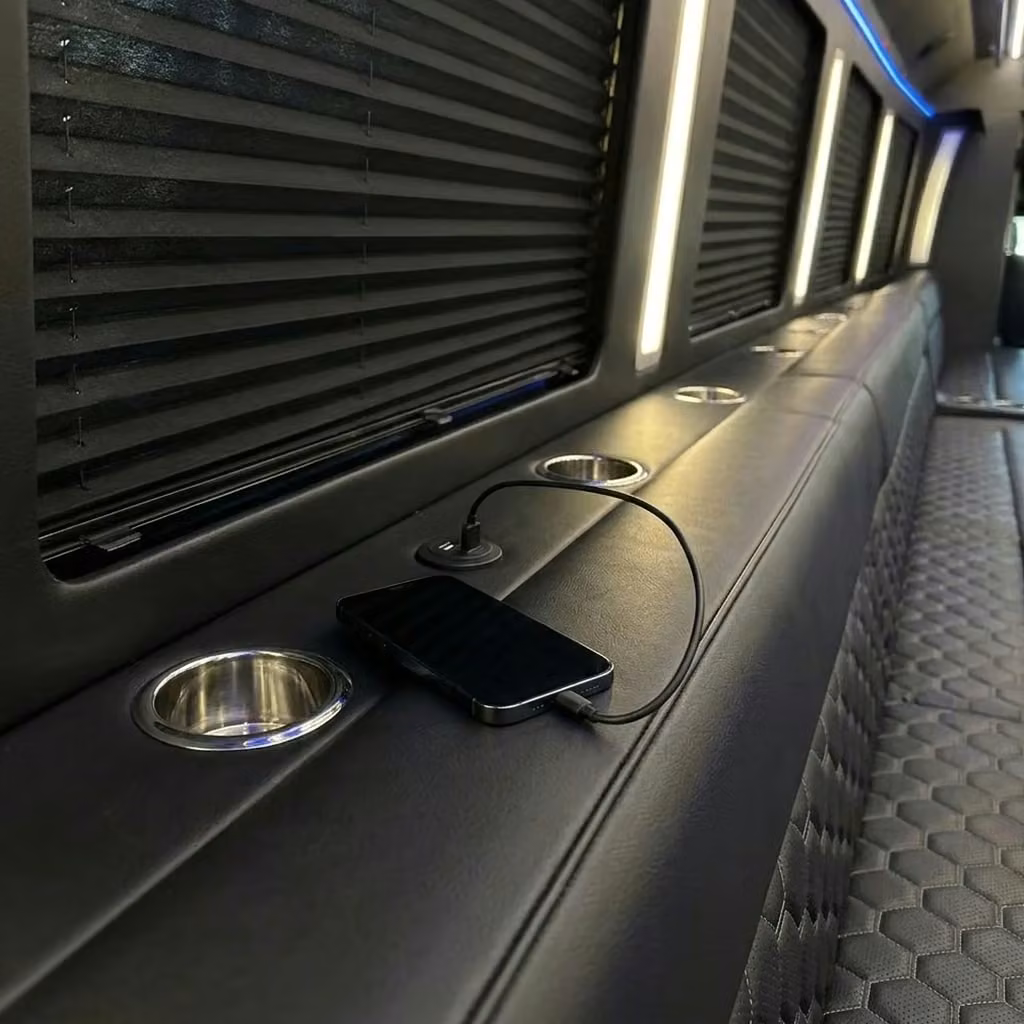 atascadero party bus usb charging